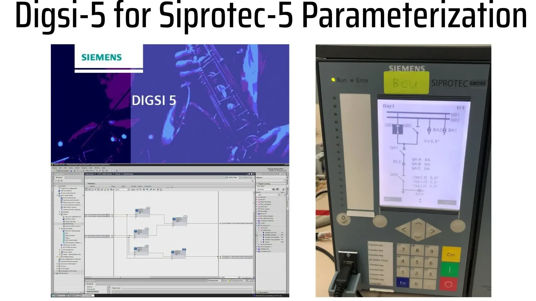 Digsi-5 for Siprotec-5 Parameterization